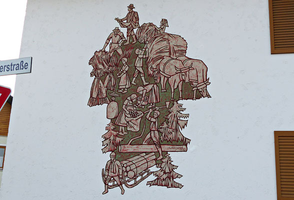 Lüftelmalerei in Bayern