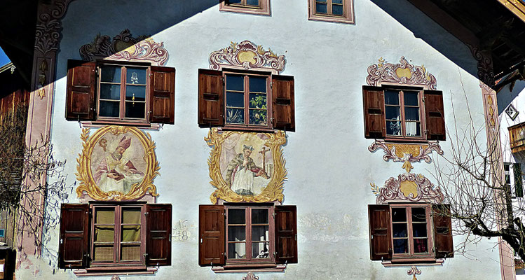 Lüftlmalerei aus Bayern