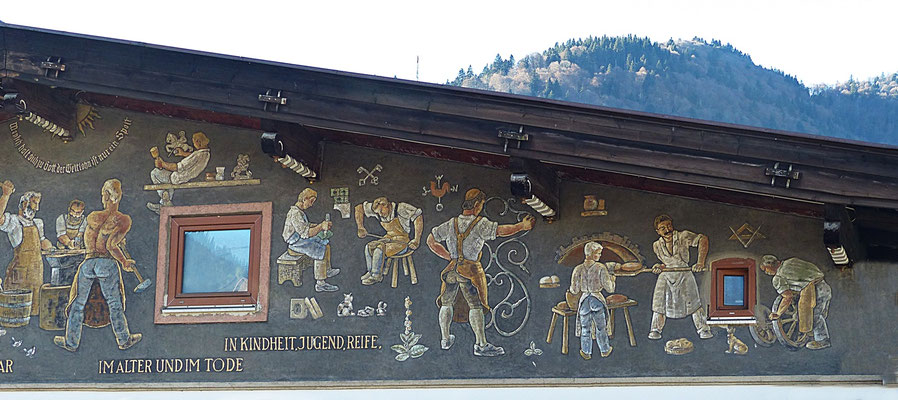 Lüftlmalerei aus Bayern