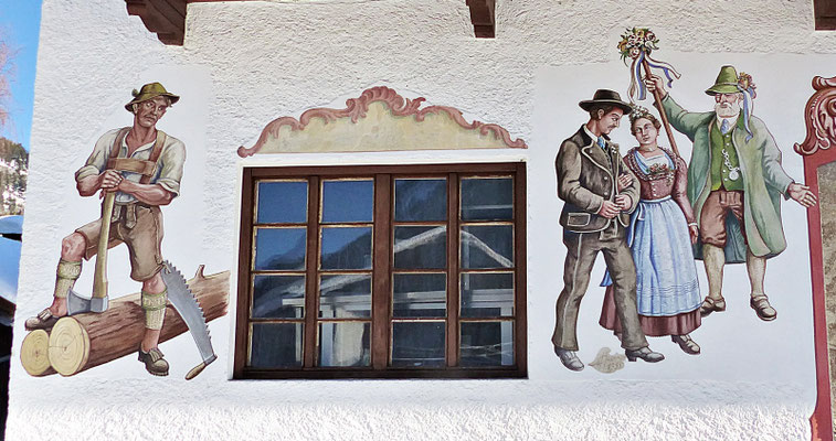 Lüftelmalerei in Bayern