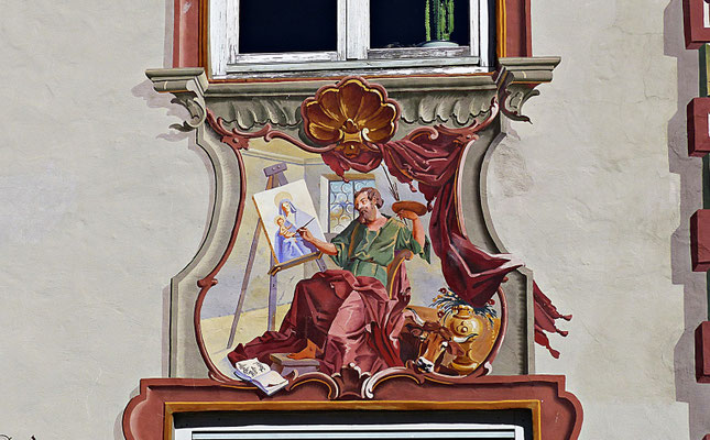 Lüftlmalereien von der Familie Pfeffer