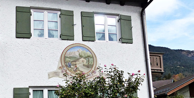 Lüftlmalereien aus Garmisch