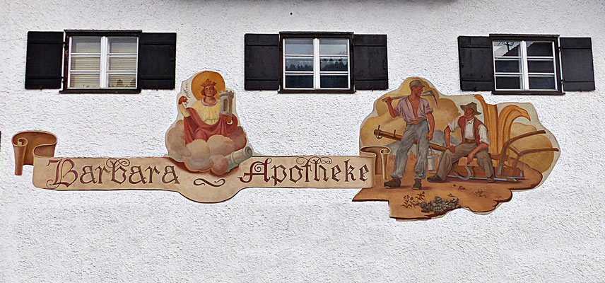 Lüftlmalerei aus Partenkirchen
