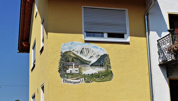 Lüftlmalerei in Großaitingen