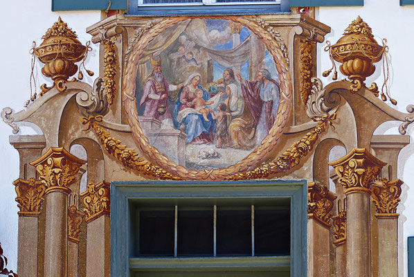 Lüftlmalerei in Oberammergau