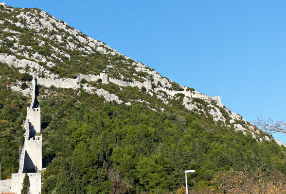 Die Mauer von Veliki Ston