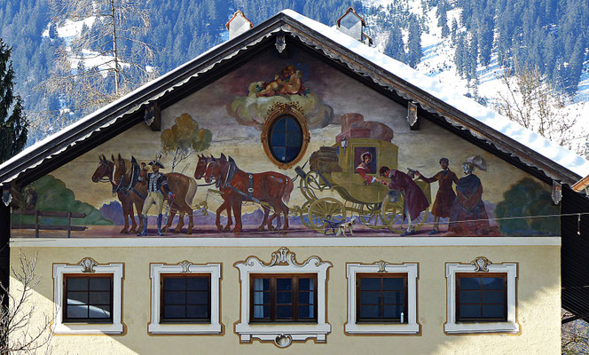 Lütlmalerei in Reutte