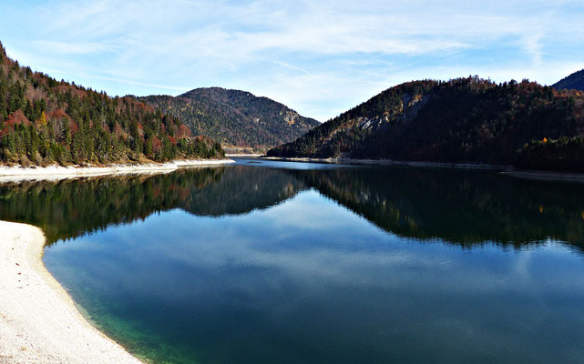 Beim Sylvensteinspeicher