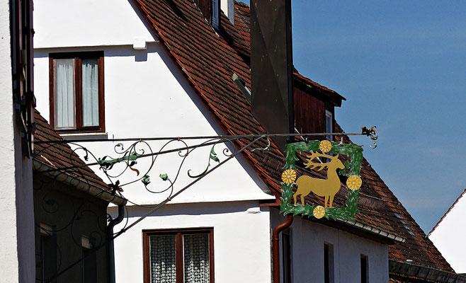 Nasenschild in Nördlingen