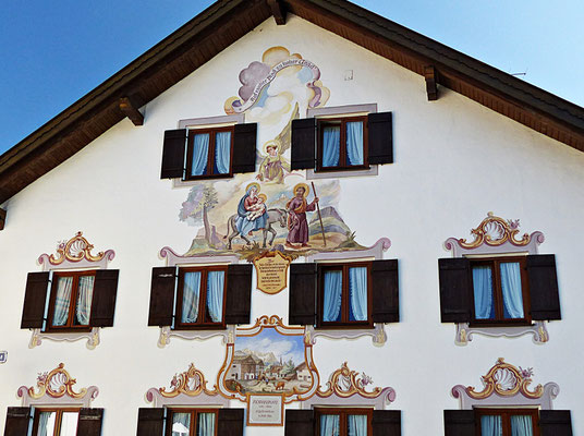Lüftlmalerei aus Partenkirchen