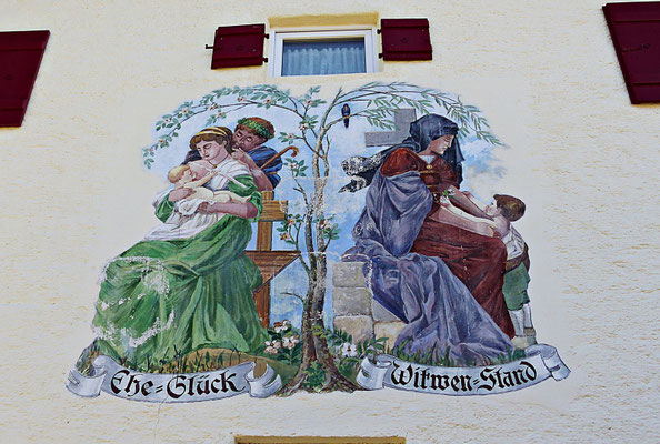 Lüftlmalereien aus Mittenwald