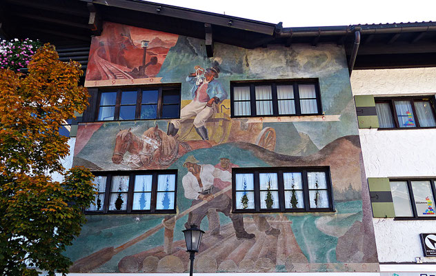 Lüftlmalereien aus Garmisch