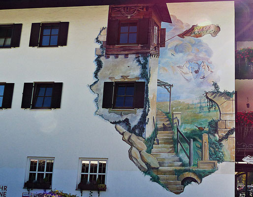 Lüftlmalereien aus Garmisch