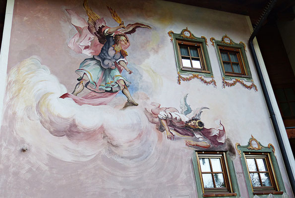 Lüftlmalereien aus Garmisch