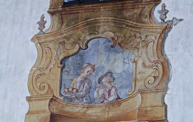 Lüftlmalereien aus Mittenwald
