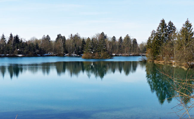 Der Auensee bei Königsbrunn