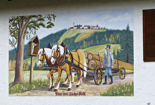 Lüftelmalerei im Allgäu