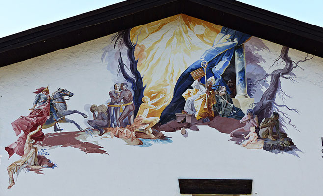 Lüftlmalereien aus Garmisch