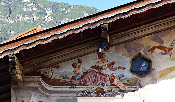 Lüftlmalereien aus Garmisch