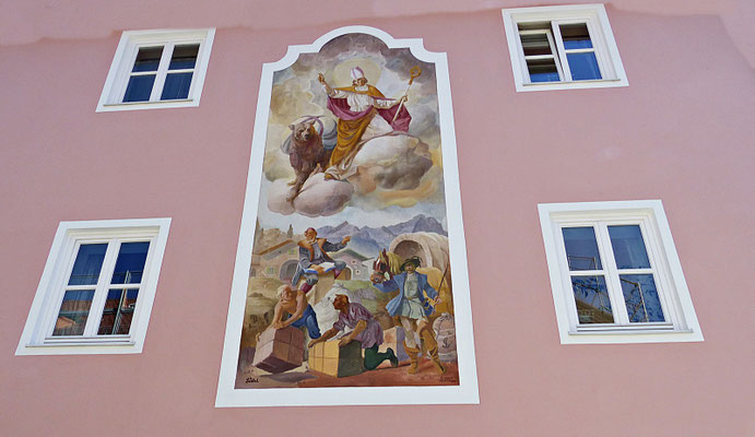 Lüftlmalerei aus Partenkirchen