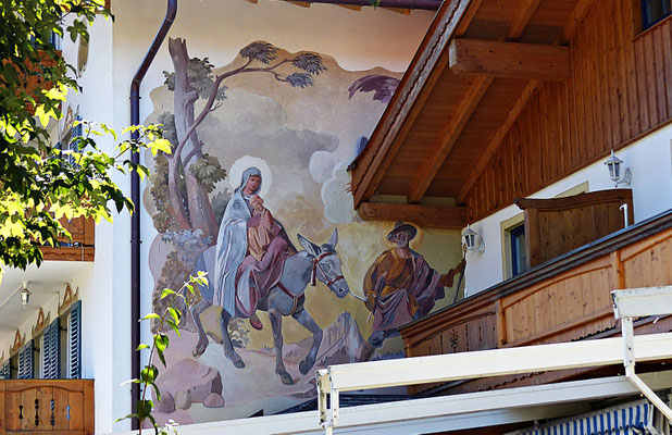 Lüftlmalereien aus Mittenwald