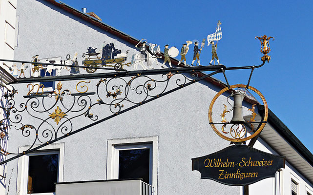 Nasenschild in Dießen am Ammersee