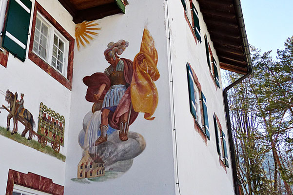 Lüftelmalerei in Bayern