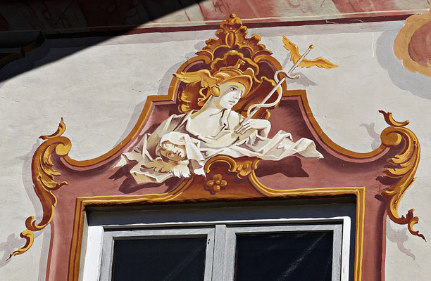 Lüftlmalereien von der Familie Pfeffer