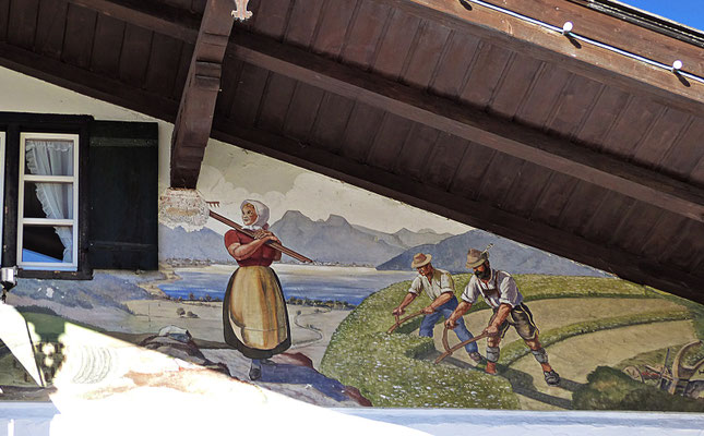 Lüftelmalerei in Bayern