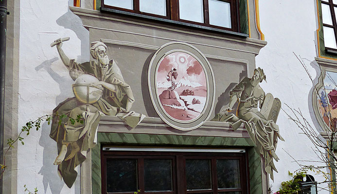 Lüftelmalerei in Tutzing beim Starnberger See