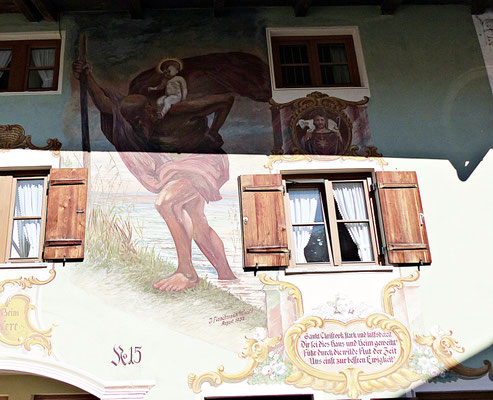 Lüftlmalereien aus Mittenwald
