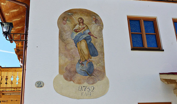 Lüftlmalereien aus Mittenwald
