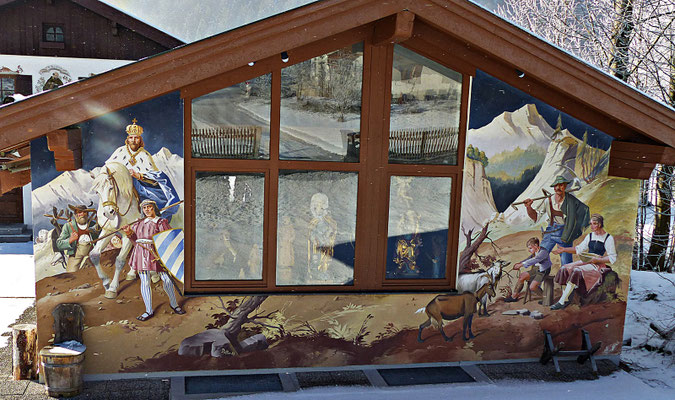 Lüftlmalerei aus Ettal