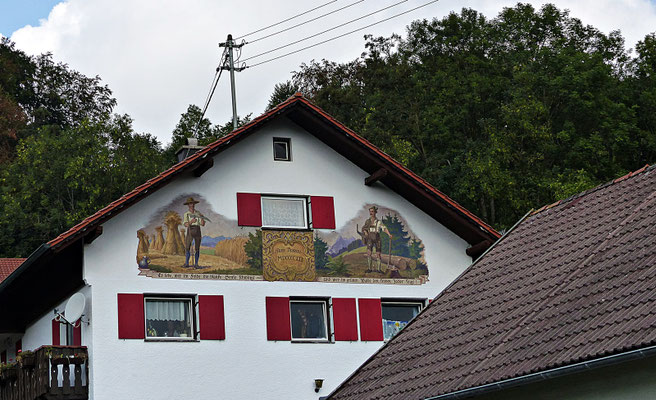 Lüftlmalerei in Bayern