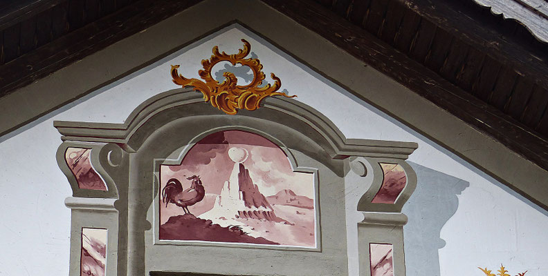 Lüftelmalerei in Tutzing beim Starnberger See