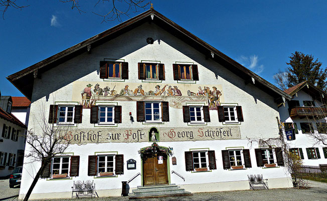 Lüftlmalerei aus Bayern