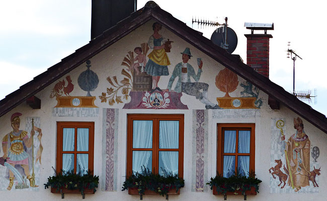 Lüftelmalerei in Bayern