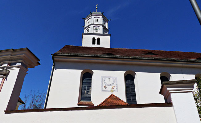 Sonnenuhr in Bayern