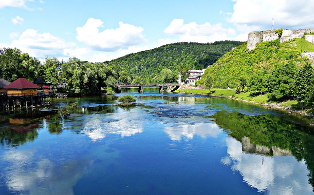 Die Una bei Bosanska Krupa