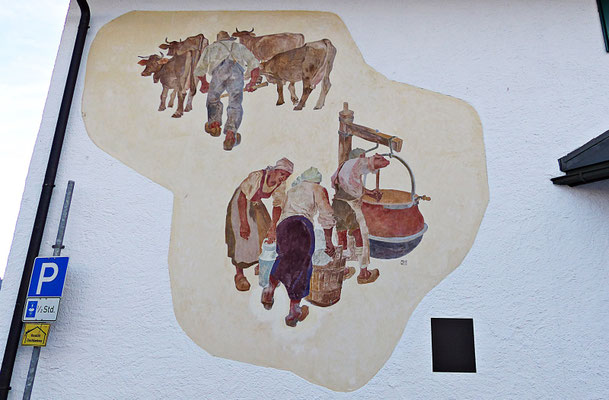 Lüftlmalerei im Allgäu