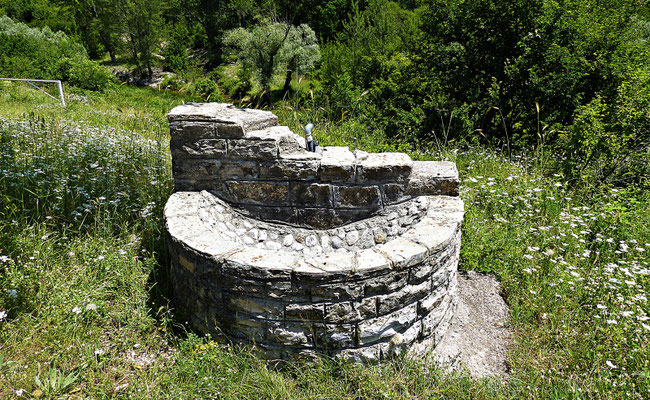 Brunnen bei der Quelle der Cetina