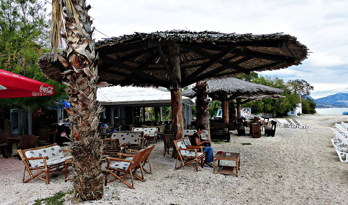 Die Beachbar im letzten Jahr
