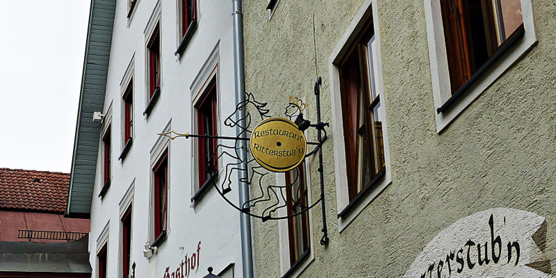 Nasenschild in Füssen