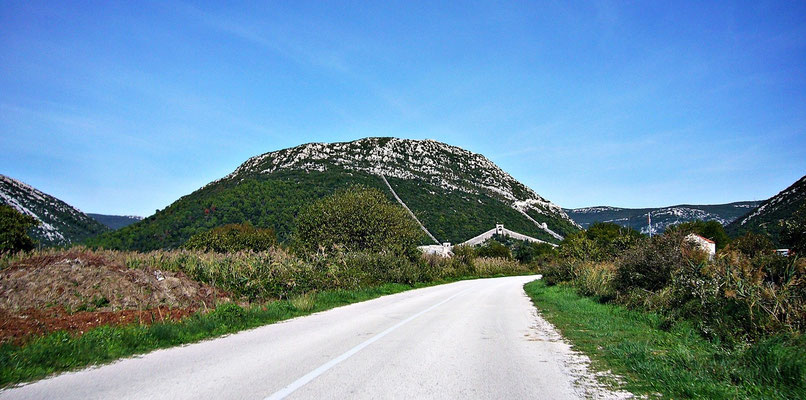 Die Mauer von Veliki Ston