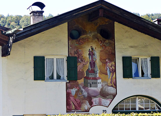 Lüftlmalereien aus Mittenwald
