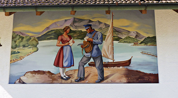 Lüftlmalereien von der Familie Pfeffer