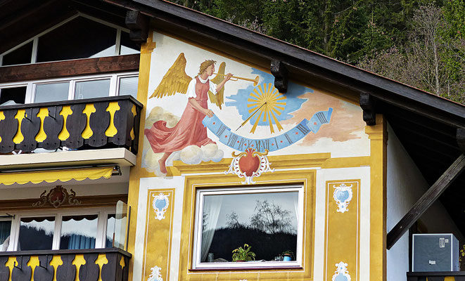 Sonnenuhr in Garmisch