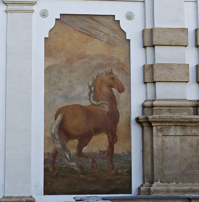 Wandmalerei in Salzburg