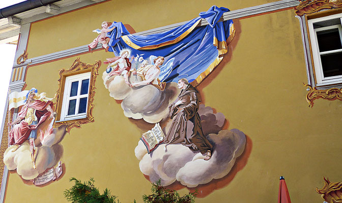 Lüftlmalereien aus Mittenwald