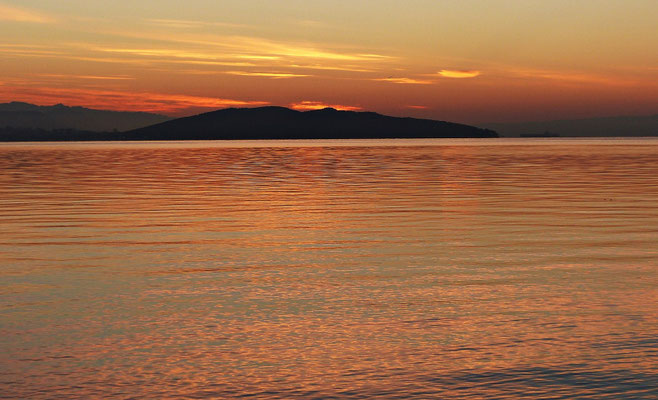 Sonnenaufgang beim Strand